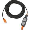 Extension cable 4-fold IP54 H07RN-F3G1.5 15m